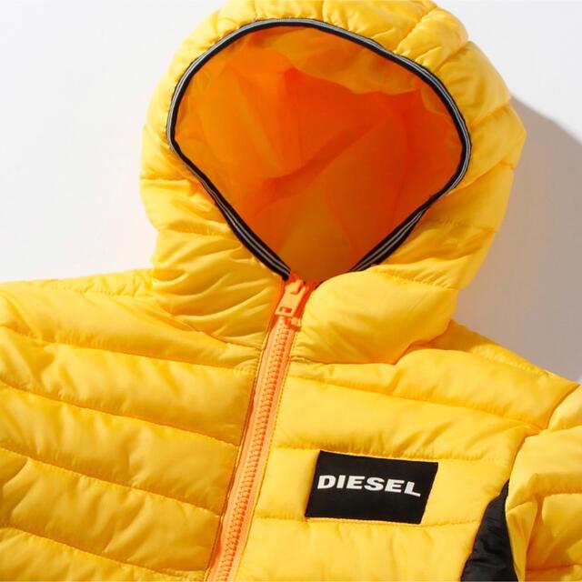 新品★DIESEL★フーディーパディングジャケットブルゾン