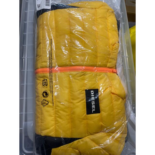 新品★DIESEL★フーディーパディングジャケットブルゾン