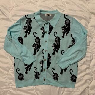 ジエダ(Jieda)のTTT_MSW 21aw panther knit cardigan(カーディガン)