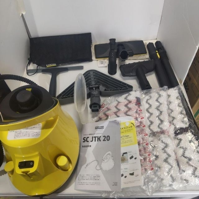 【T-ポイント5倍】 ケルヒャー スチームクリーナー SC-JTK20 2018年製 掃除機 【T-ポイント5倍】 ケルヒャー スチームクリーナー SC-JTK20 2018年製 掃除機