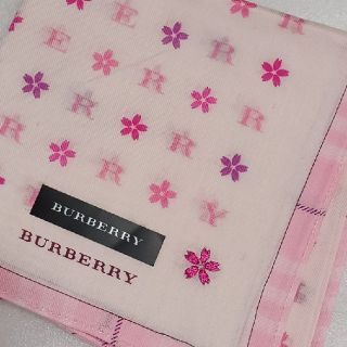 バーバリー(BURBERRY)の値下げ📌バーバリー☆大判ハンカチ🌸(ハンカチ)