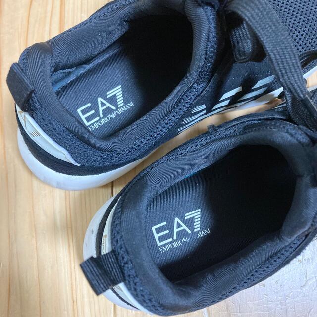 Emporio Armani(エンポリオアルマーニ)の使用回数1回　エンポリオアルマーニ　EA7 キッズ　スニーカー　19.5cm キッズ/ベビー/マタニティのキッズ靴/シューズ(15cm~)(スニーカー)の商品写真