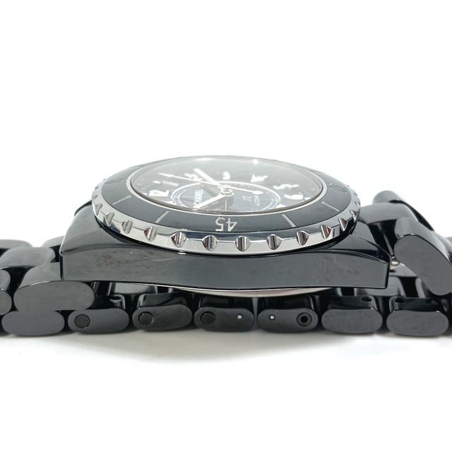 CHANEL(シャネル)のシャネル CHANEL J12 H0685 自動巻き デイト 腕時計 セラミック ブラック メンズの時計(腕時計(アナログ))の商品写真