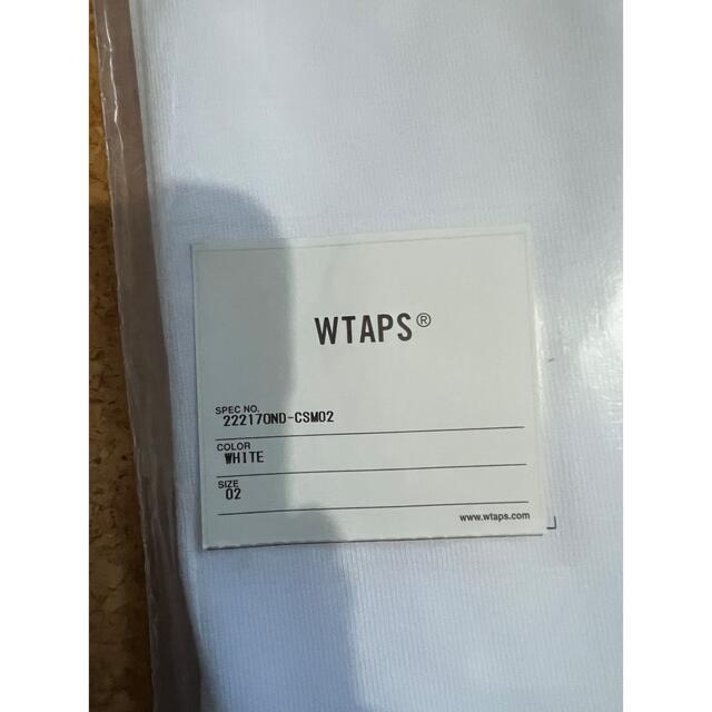 W)taps(ダブルタップス)のWTAPS POWER-T / LS / COTTON. ONEITA 白M メンズのトップス(Tシャツ/カットソー(七分/長袖))の商品写真