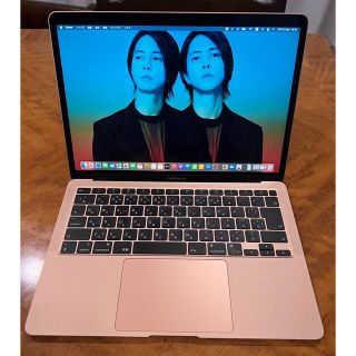 マック(Mac (Apple))のほぼ新品 M1 MacBook Air 2020 8GB SSD 256GB(ノートPC)