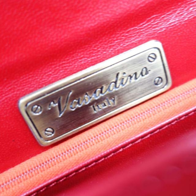 OSTRICH(オーストリッチ)のオーストリッチ バッグ ハンドバッグ ターンロック レディース カバン レッド レディースのバッグ(ハンドバッグ)の商品写真