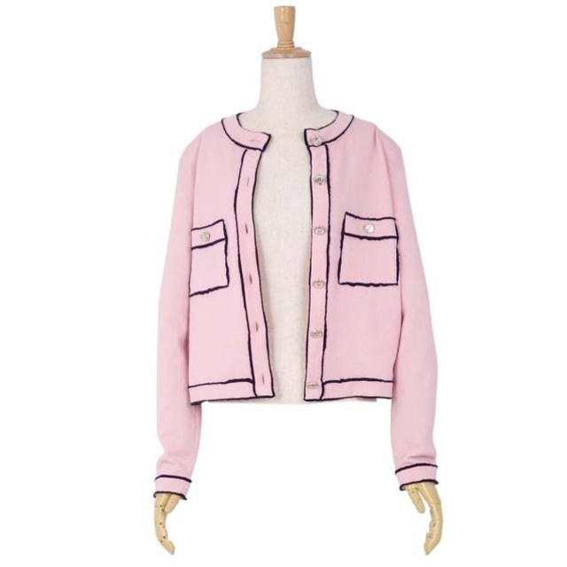CHANEL - シャネル カーディガン 2021SS カシミヤニット P70793 CHANEL - シャネル カーディガン 2021SS カシミヤニット P70793