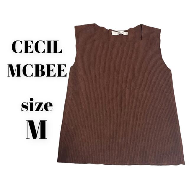 CECIL McBEE(セシルマクビー)のセシルマクビー CECIL Mc BEE レディース タンクトップ レディースのトップス(タンクトップ)の商品写真