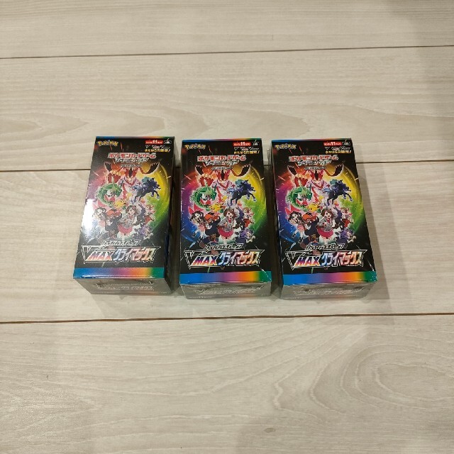 織り柄チェック ポケモンカード VMAXクライマックス 3box - 通販