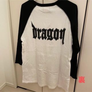 エイトセカンズ(8seconds)の再値下げ📣g-dragon バッグロゴ ロンT 韓国(Tシャツ(長袖/七分))