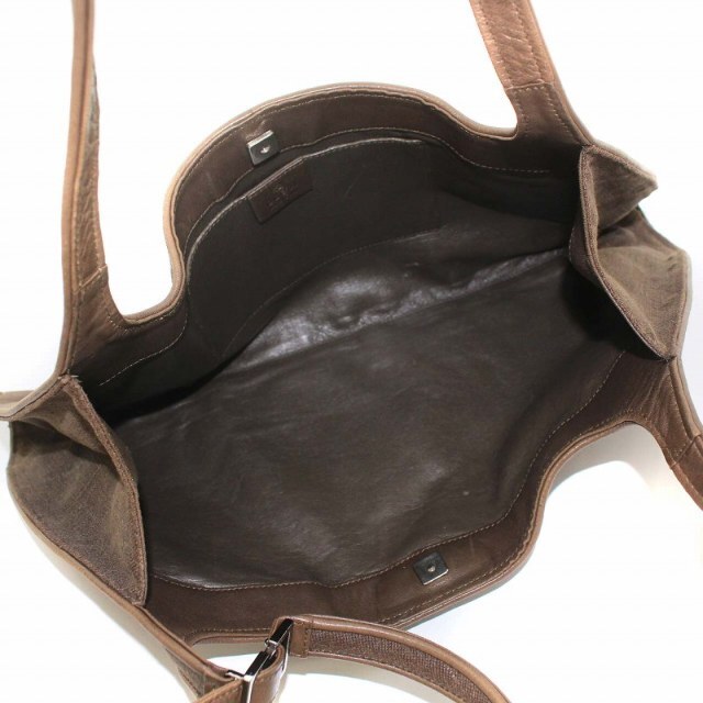 Gucci(グッチ)のグッチトートバッグ ハンドバッグ キャンバス 茶 ブラウン レディースのバッグ(トートバッグ)の商品写真