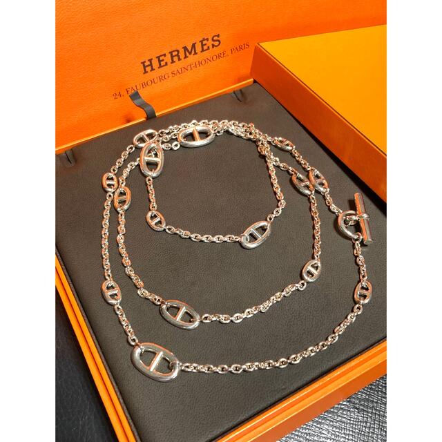 本物 Hermes - !専用!エルメス ファランドール 120 シルバー