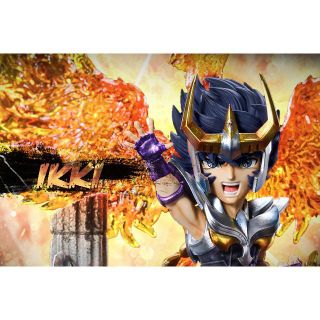 聖闘士星矢 鳳凰星座の一輝 フィギュア ガレージキット ワーコレサイズ