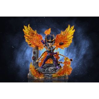 聖闘士星矢 鳳凰星座の一輝 フィギュア ガレージキット ワーコレサイズ