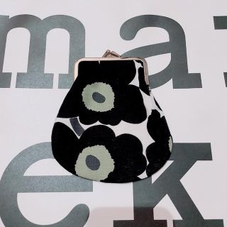 マリメッコ(marimekko)のmarimekko unikko がま口ポーチ(ポーチ)