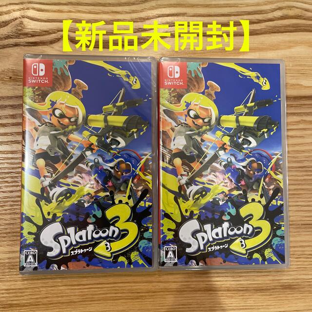 【新品未開封】スプラトゥーン3 Switch 2本セットのサムネイル