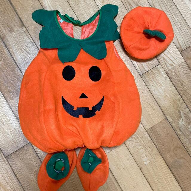 子供用ハロウィン衣装 かぼちゃ ベビー パンプキン  仮装かぼちゃ