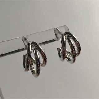 フリークスストア(FREAK'S STORE)のTriple mini pierce silver No.952(ピアス)