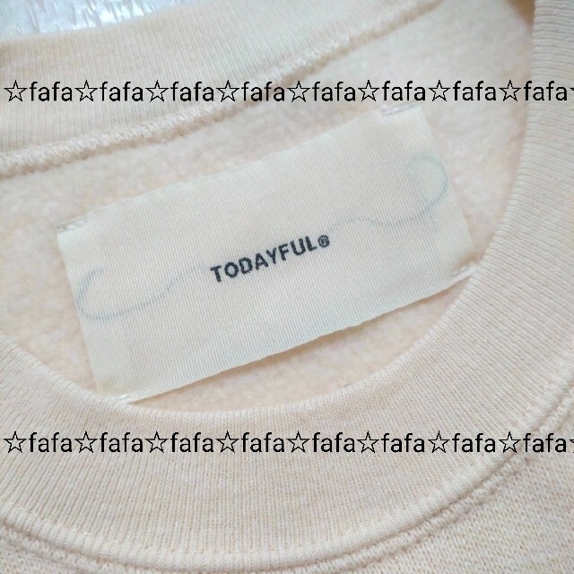 TODAYFUL(トゥデイフル)の【美品】TODAYFUL Flatseam Over Sweat スウェット レディースのトップス(トレーナー/スウェット)の商品写真