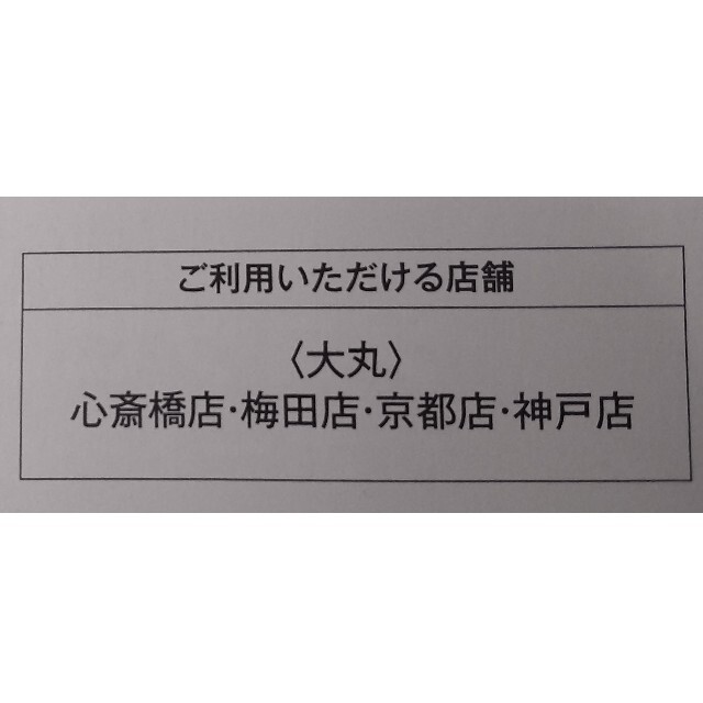 大丸(ダイマル)の大丸(関西4店舗) エコフ ショッピングサポートチケット27枚 チケットのチケット その他(その他)の商品写真