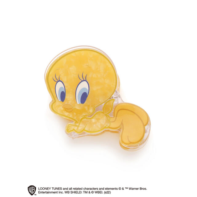 gelato pique(ジェラートピケ)の【SNIDEL HOME スナイデルホーム】TWEETY アセチヘアクリップ レディースのルームウェア/パジャマ(ルームウェア)の商品写真