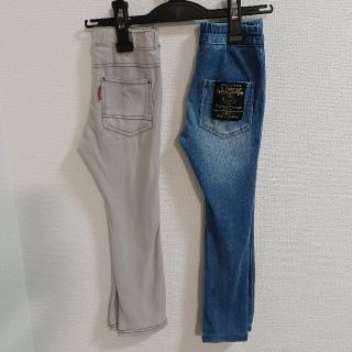 ブリーズ(BREEZE)の【110】BREEZE 男の子 パンツ ズボン デニム グレー セット売り(パンツ/スパッツ)