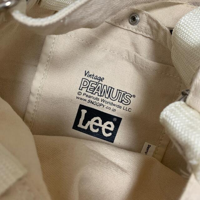 Lee(リー)のLee スヌーピー レディースのバッグ(トートバッグ)の商品写真