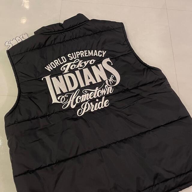 NEIGHBORHOOD(ネイバーフッド)のTokyo Indians Vest Black M メンズのジャケット/アウター(ダウンベスト)の商品写真