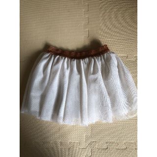 プチバトー(PETIT BATEAU)のプチバトー　チュールスカート(スカート)