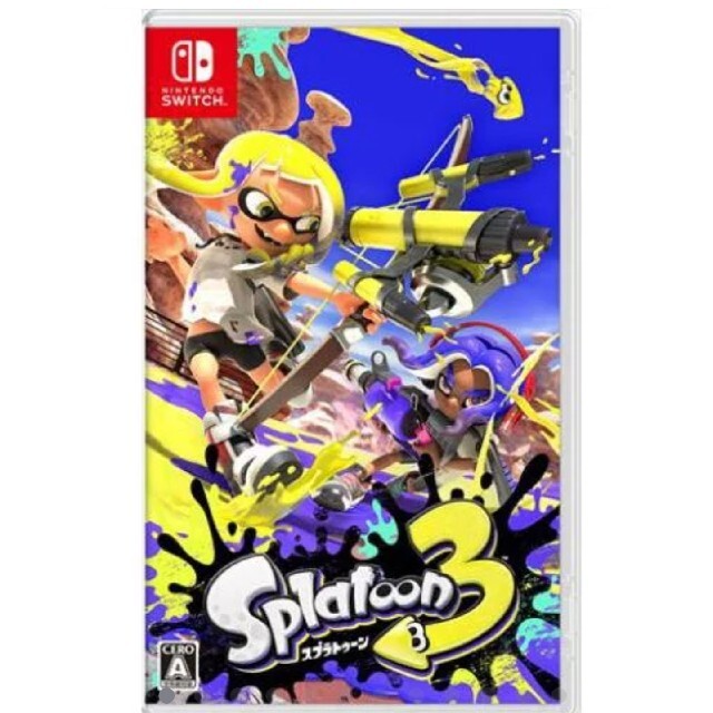 ニンテンドーSwitchソフト スプラトゥーン3新品未使用未開封品