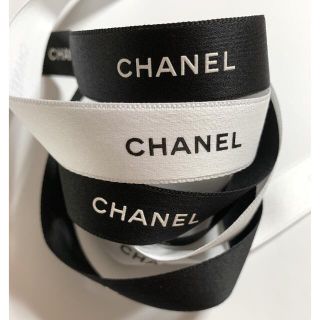 シャネル(CHANEL)の希少！2cm幅 CHANEL ラッピング リボン 2m(ラッピング/包装)