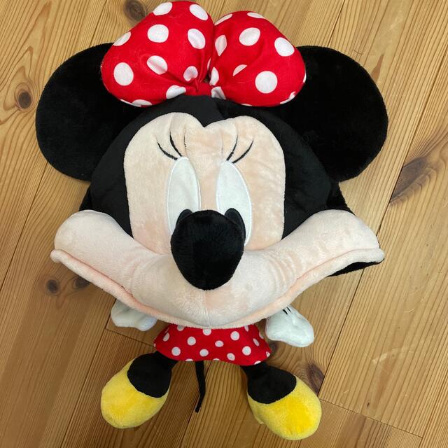 Disney(ディズニー)のディズニー ミニー ファンキャップ　帽子　被り物 レディースのファッション小物(その他)の商品写真