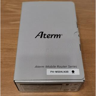 エヌイーシー(NEC)の【未使用】NEC Aterm MR04LN モバイルルーター(PC周辺機器)
