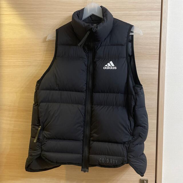 adidas(アディダス)の【美品☆着画あり】adidasダウンベストセット メンズのジャケット/アウター(ダウンベスト)の商品写真