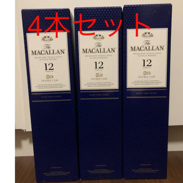 マッカラン12年 ダブルカスク 12年 4本セット 酒 酒 mizudo.com