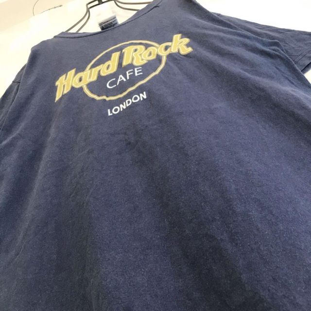 【ハードロックカフェ】90s大きめS Tシャツネイビーhardrockcafe. 3