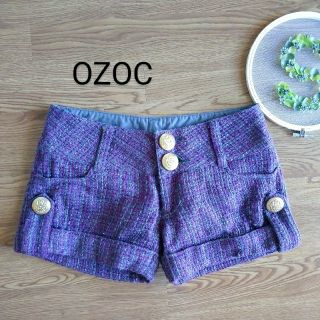 オゾック(OZOC)のOZOC　ツイードショートパンツ(ショートパンツ)