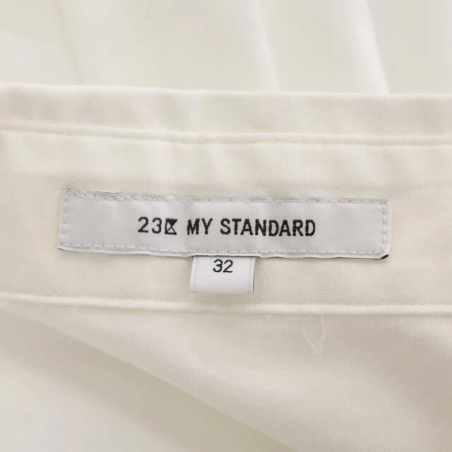 23区 - 23区 オンワード樫山 MY STANDARD 20AW 長袖シャツ 32 白の通販