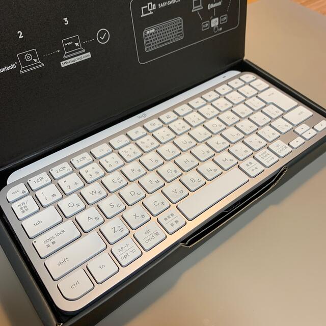 Logicool MX Keys Mini ワイヤレスキーボード ペイルグレー