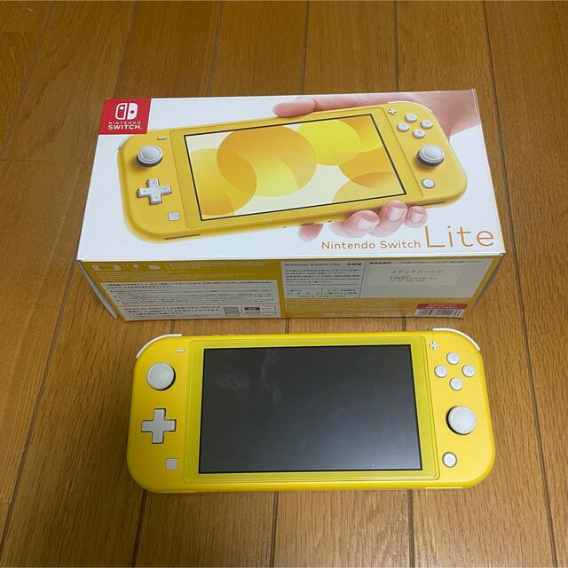 ニンテンドースイッチ　ライト　イエロー