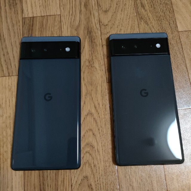 Google Pixel(グーグルピクセル)のピクセル6 シムフリー　エーユー版　2台 スマホ/家電/カメラのスマートフォン/携帯電話(スマートフォン本体)の商品写真