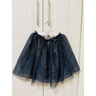 ザラキッズ(ZARA KIDS)の美品　zara kids128 ラメスカートハロウィン(スカート)