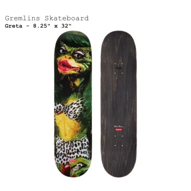 Supreme   品薄 Supreme Gremlins Skateboard Gretaの通販 by