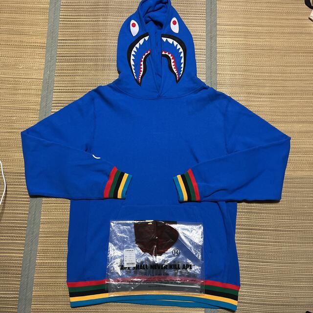 APE BAPE KAWS SHARK HOODIE シャーク パーカー 2XL | www.innoveering.net