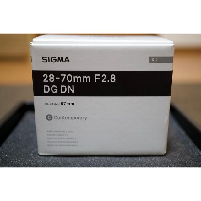 SIGMA(シグマ)のコハル様　SIGMA 28-70mm F2.8 DG DN ソニーEマウント スマホ/家電/カメラのカメラ(レンズ(ズーム))の商品写真