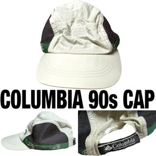 コロンビア(Columbia)のCOLUMBIA ジェットキャップ　メッシュ切替　キャンプ　ランニング　90年代(キャップ)
