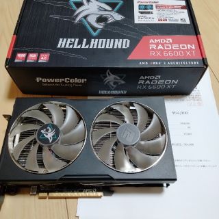 HELLHOUND RX6600XT 8GB GDDR6(PCパーツ)