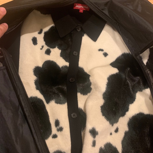 Supreme(シュプリーム)のsupreme cow print cardigan 【XL】 メンズのトップス(カーディガン)の商品写真