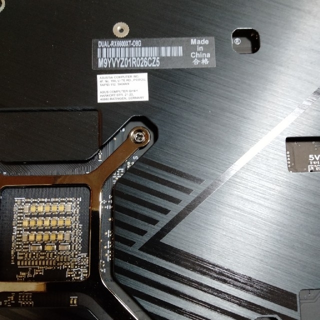 ASUS DUAL AMD Radeon RX6600 スマホ/家電/カメラのPC/タブレット(PCパーツ)の商品写真