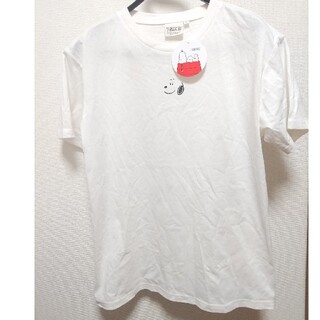 スヌーピー(SNOOPY)の新品 スヌーピー シンプル 白 Tシャツ メンズ(Tシャツ/カットソー(半袖/袖なし))